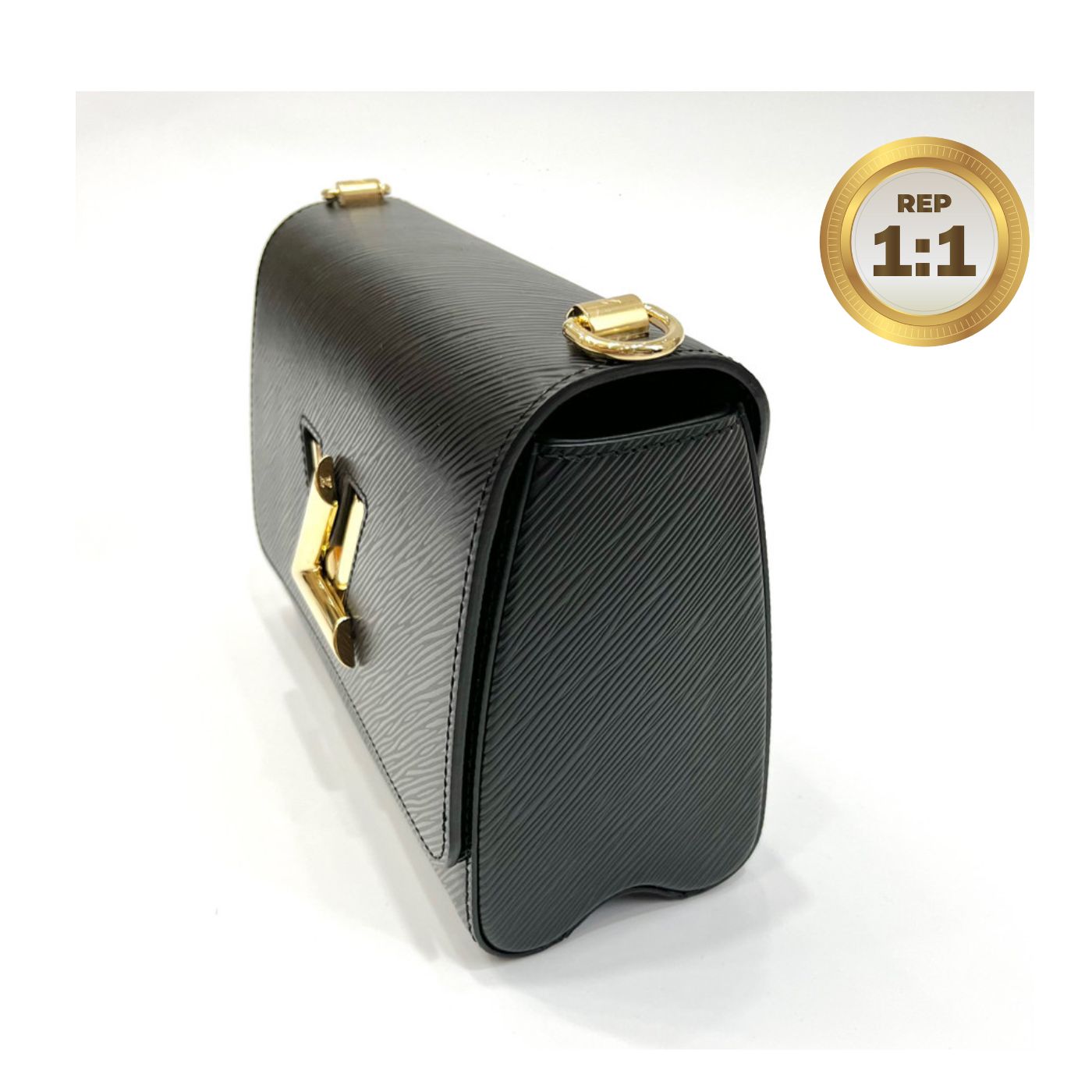 [REP 1:1] Louis Vuitton Twist MM Epi Black For Women 9.4in/23cm